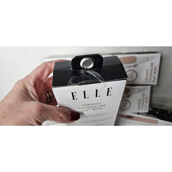 *NIB* Elle Ceramic Tourmaline‎ Flat Iron - Picture 7 of 7